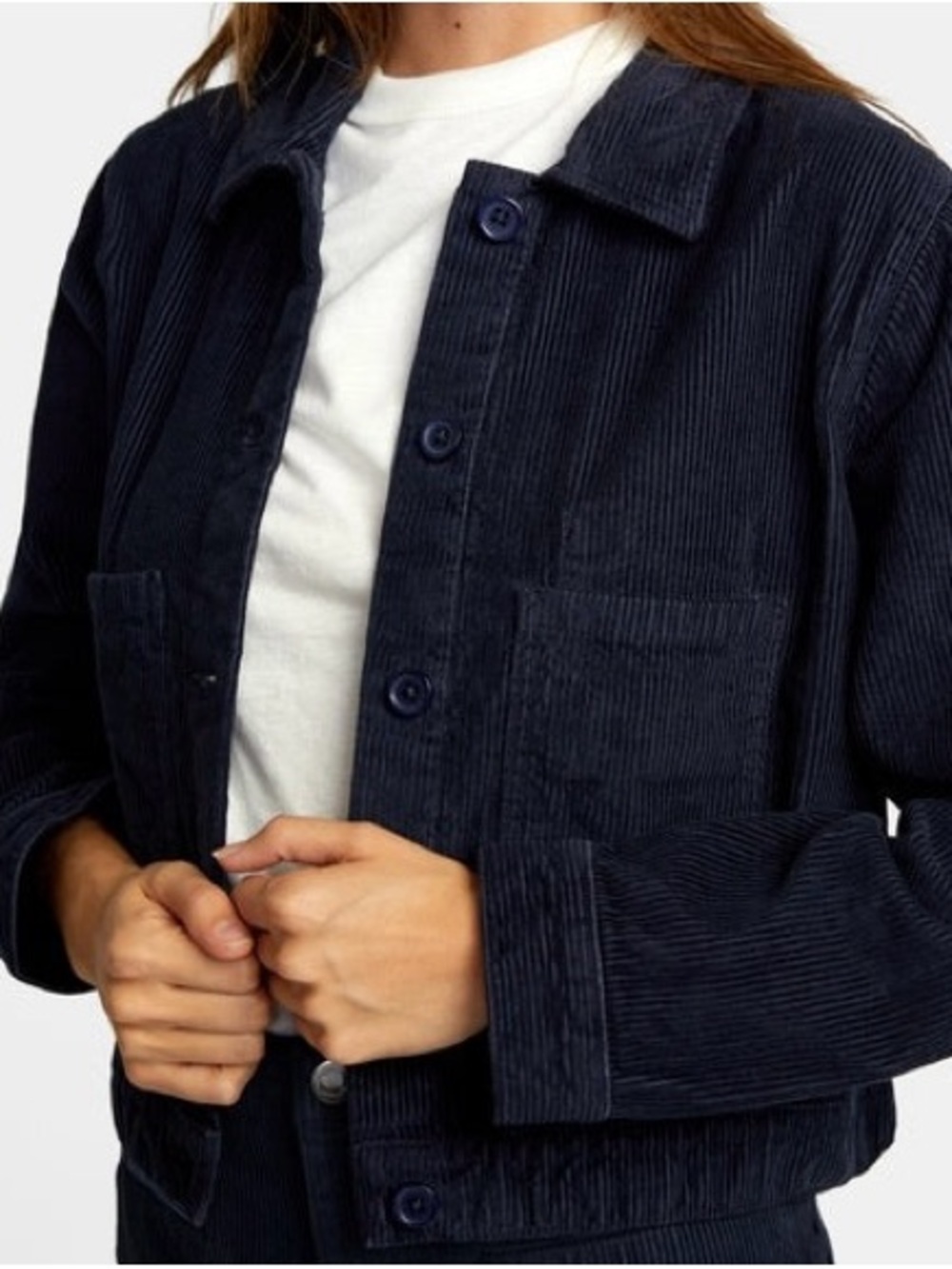 RVCA Jaded Shacket Corduroy Jacket - Picture 3 of 7